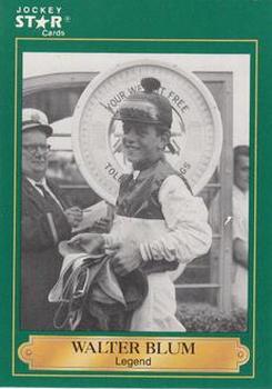 1991 Jockey Star Jockeys #11 Walter Blum Front